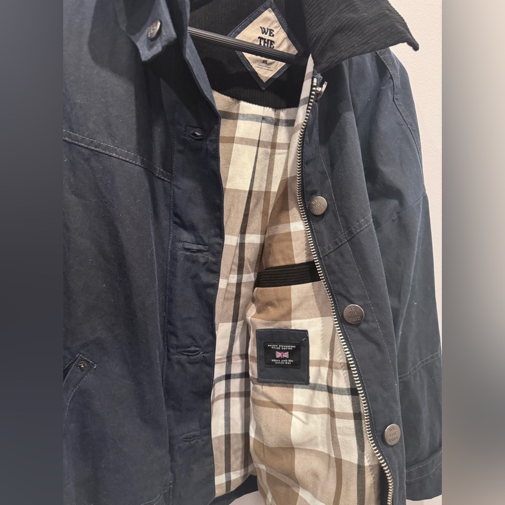 Free People We The Free Cori Waxed Chore Jacket Xsmall sold out - Picture 8 of 15